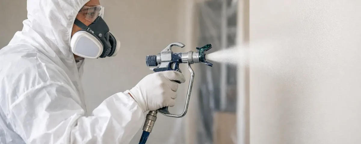 How to Spray Interior House Paint Properly