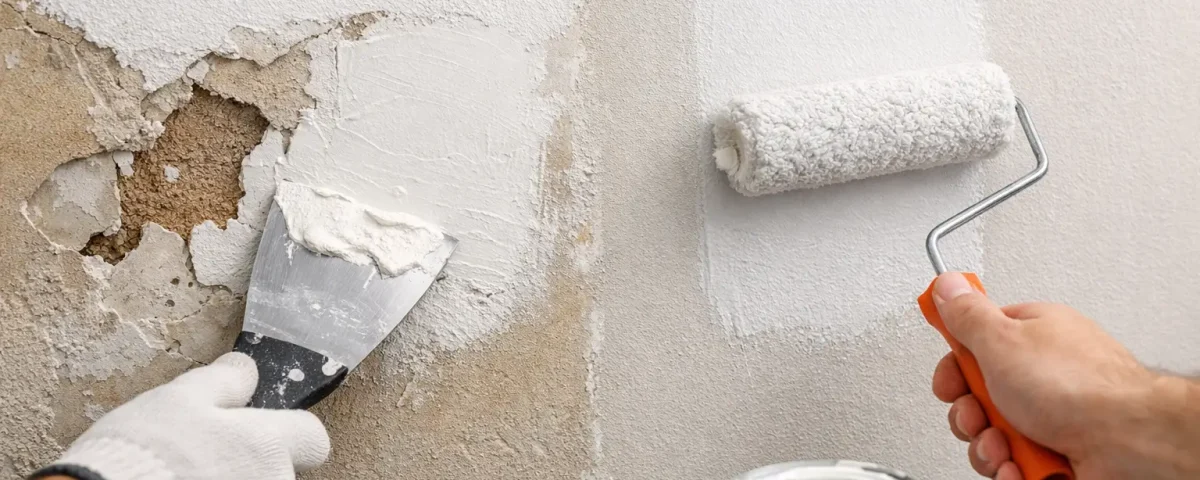 Plaster Repair Before Painting Done Properly