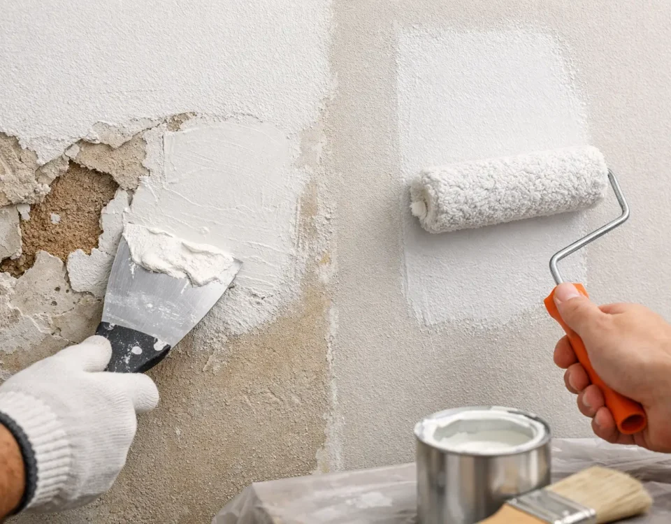 Plaster Repair Before Painting Done Properly