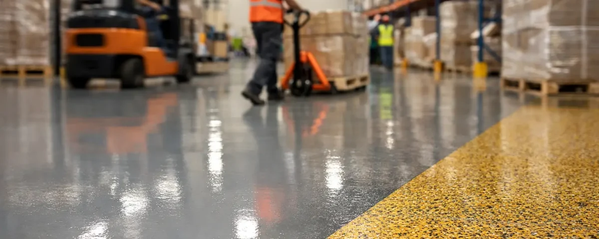 Warehouse Floor Coating Options for Busy Sites