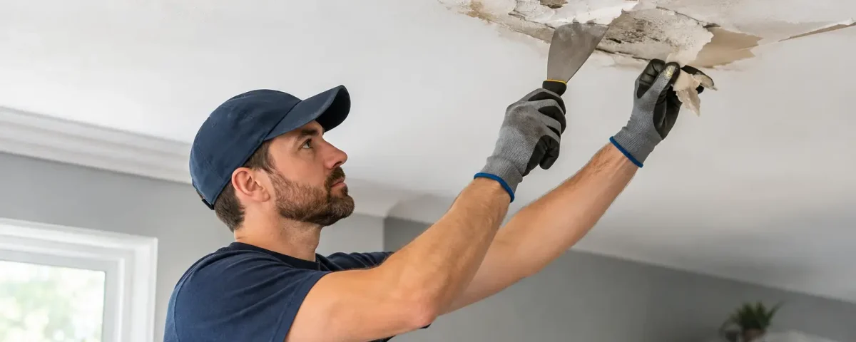 How to Repair Water Damaged Ceilings Properly