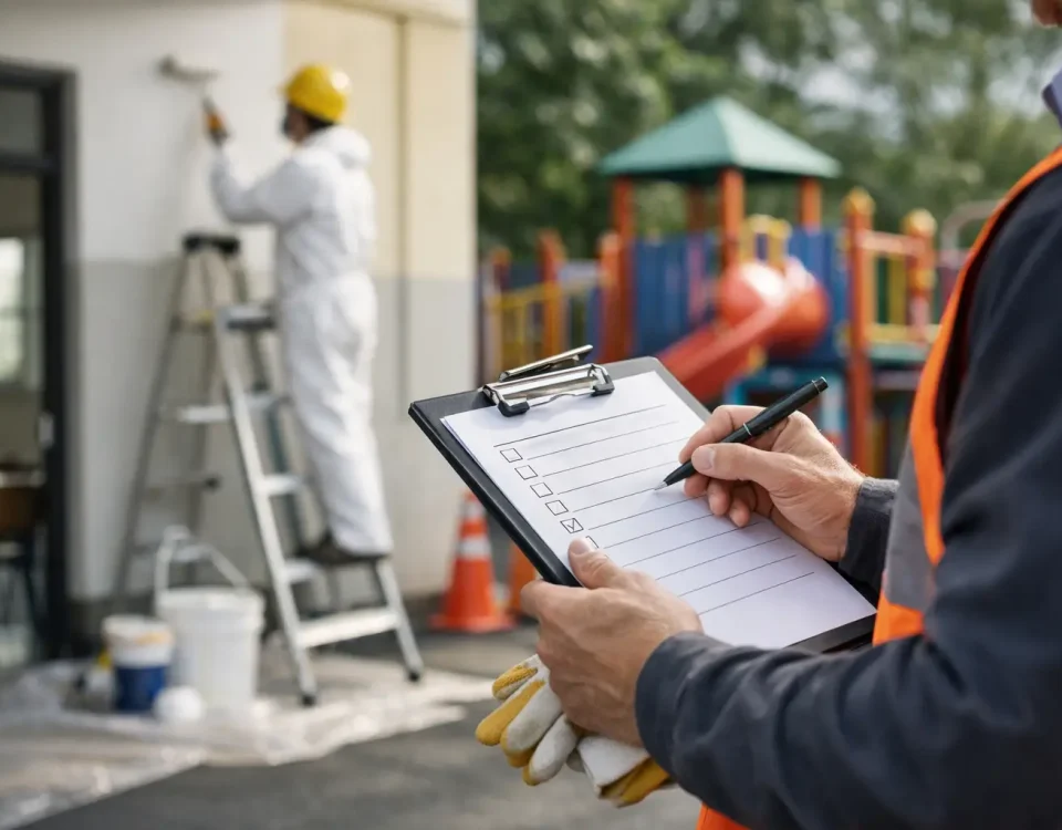 School Repainting Compliance Checklist for Safer Works